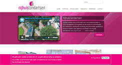Desktop Screenshot of nijhuistandartsen.nl